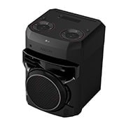 LG XBOOM XL2S PARTY SPEAKER - POWERFUL BASS, MIC AND GUITAR INPUT, LG xl2s top and right 30 degree side view, XL2S, thumbnail 5
