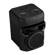 LG XBOOM XL2S PARTY SPEAKER - POWERFUL BASS, MIC AND GUITAR INPUT, LG xl2s top and left 30 degree side view, XL2S, thumbnail 6