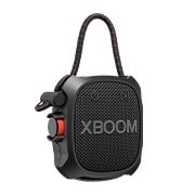 LG XBOOM Go XG2 - Portable Bluetooth Speaker with Rugged Design, side view, XG2TBK, thumbnail 7
