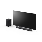 LG Soundbar for TV with Dolby Atmos 3.1.1 channel S70TY, Front view of LG Soundbar S70TY and subwoofer, S70TY, thumbnail 12