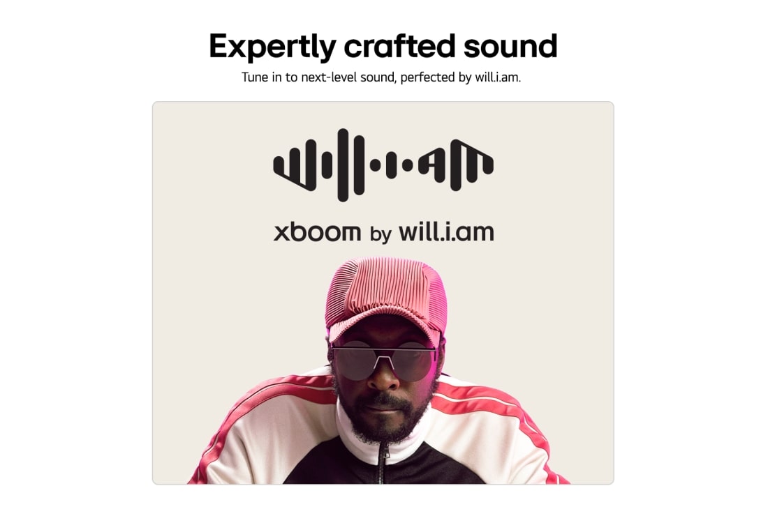 LG xboom Stage 301 | Bluetooth Speaker | xboom Signature Sound by will.i.am for Parties and Performances, USP card: will.i.am Partnership, Stage301