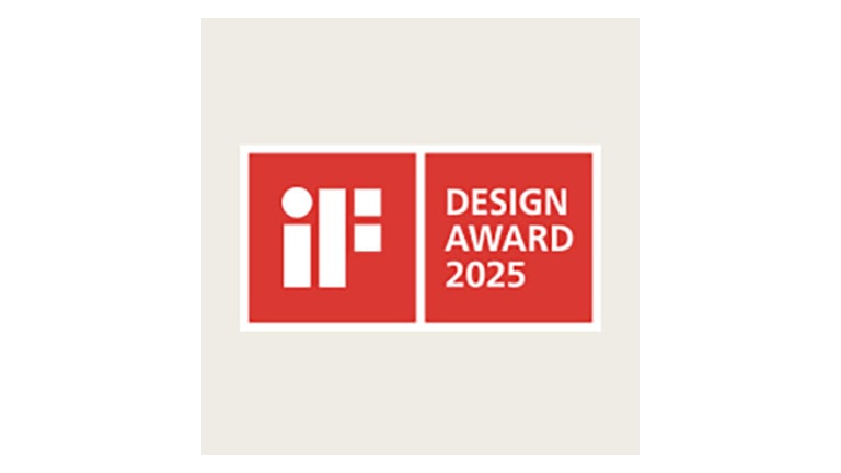 iF Design award 2025 winner's logo