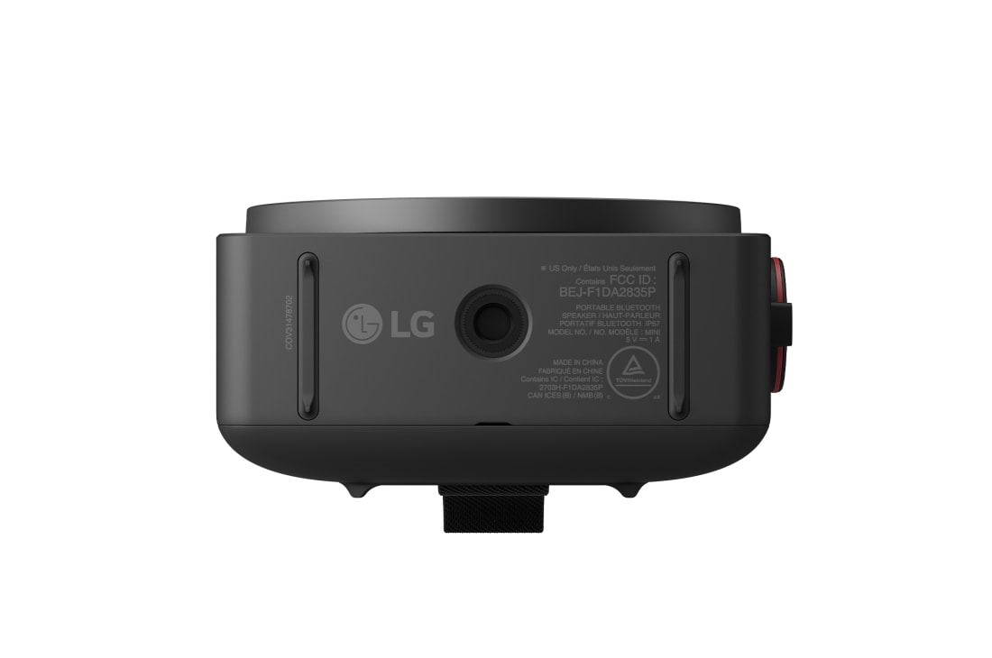 LG xboom Mini by will.i.am | Portable & compact speaker for lifestyle , bottom view, MINI, thumbnail 4