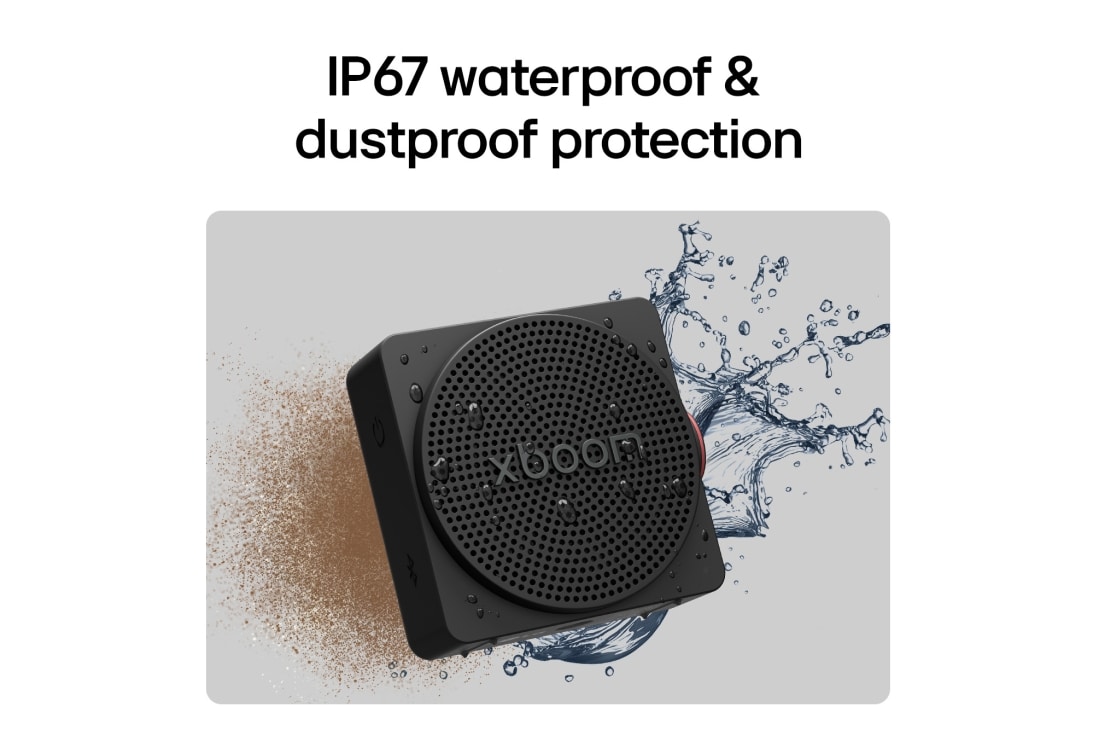 LG xboom Mini by will.i.am | Portable & compact speaker for lifestyle , USP card: IP67 waterproof & dustproof protection, MINI, thumbnail 13