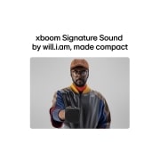 LG xboom Mini by will.i.am | Portable & compact speaker for lifestyle , USP card: xboom Signature Sound by will.i.am, made compact, MINI, thumbnail 12