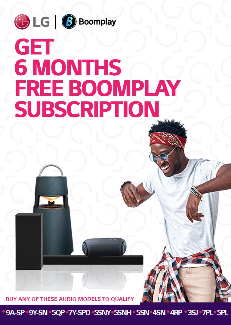 Boomplay offer,  buy any audio and get 6 months free Boomplay