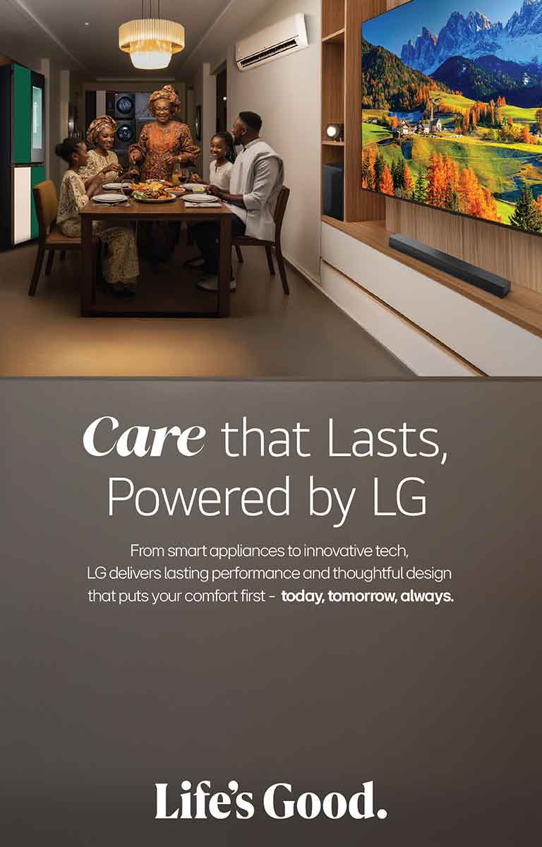 care that lasts, powered by LG