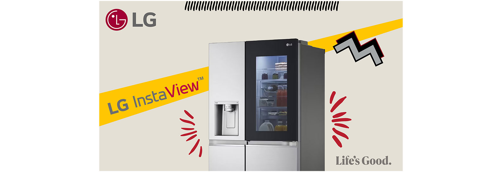 LG InstaView Refrigerator: Your Food MVP 