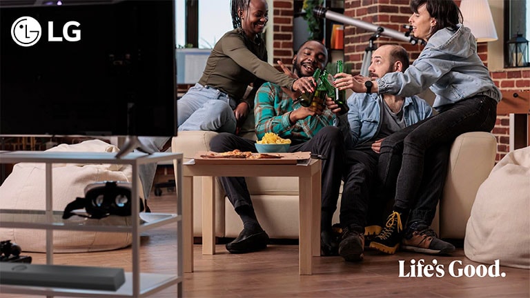 LG Soundbar and TV: The Party Starters