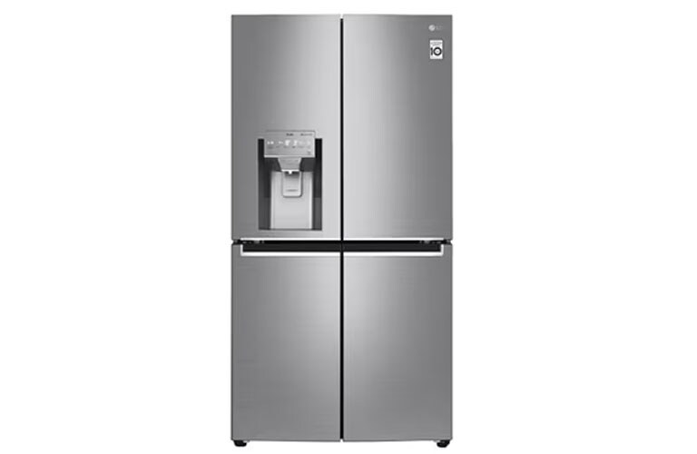 LG UVNano GC-L257SLRL Side by Side Refrigerator, 674(L), Shiny Steel - F