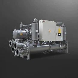 LG Screw Ice Thermal Storage Chiller is displayed.