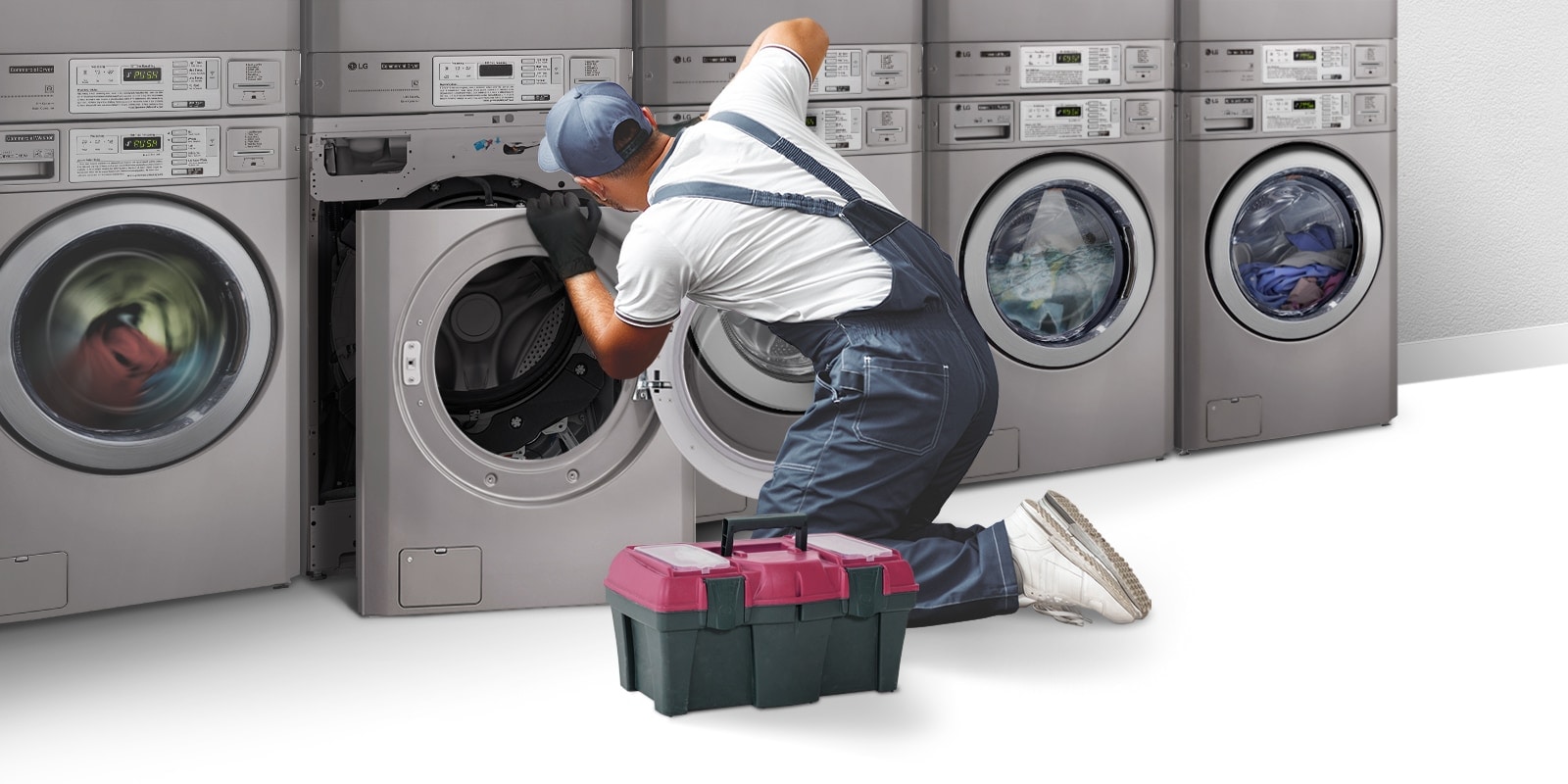 Accès frontal pour des réparations simples et rapides