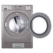 LG 9.0 cu.ft Large Capacity Dryer, Front open view, CDT29MSQPS, thumbnail 2