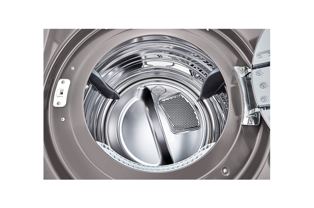LG 9.0 cu.ft Large Capacity Dryer, Dryer drum top view, CDT29MSQPS, thumbnail 10