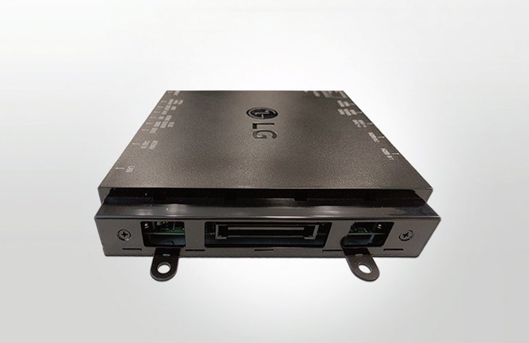 STB-6500 has side connector that can extend additional 3rd party external modules.