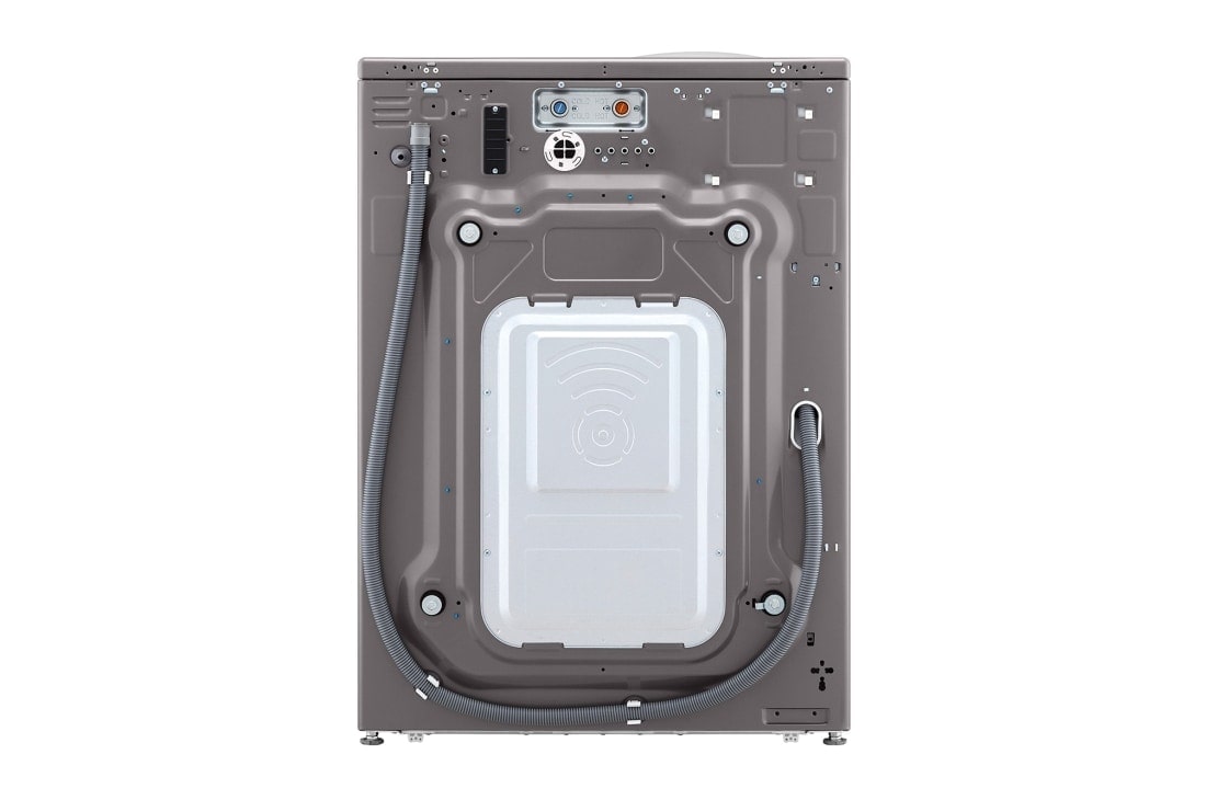 LG 5.2 cu.ft Large Capacity Frontload Washer, Back view, FH0C7FD4MS, thumbnail 8
