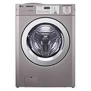 LG 5.2 cu.ft Large Capacity Frontload Washer, Front view, FH0C7FD4MS, thumbnail 1