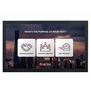 LG 23'' 250 nits FHD Standard Signage -> 23'' 250 nits FHD Touch Signage, Front view with infill image, 23SE3TE-B, thumbnail 1