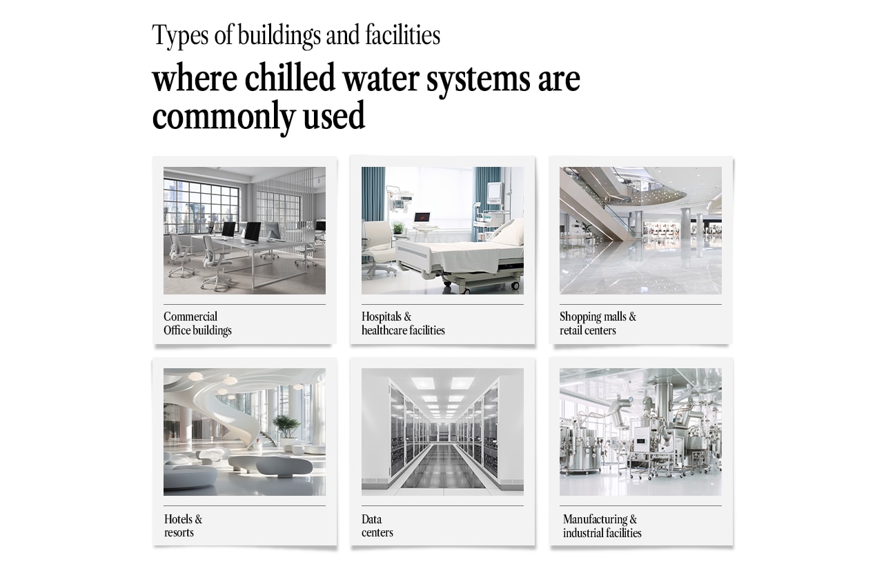 Types of buildings and facilities