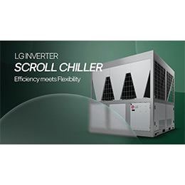 New LG Scroll Inverter Chiller