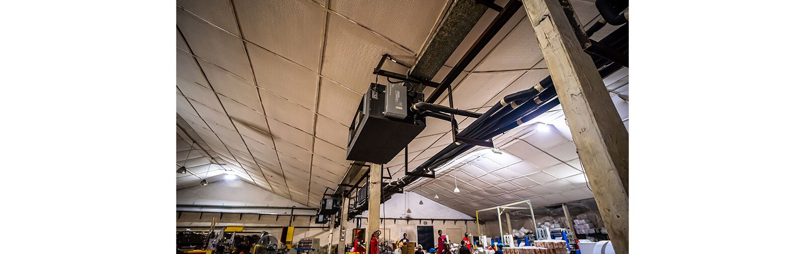 Solving heat issues in factory