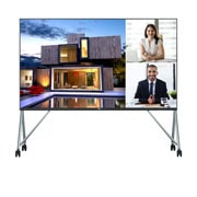 LG All-in-one Premium Series, front view with inscreen, stand, LAA015F, thumbnail 1
