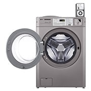 LG 3.7 cu.ft Standard Capacity Frontload Washer, Front open view, fh069fdfs, thumbnail 2