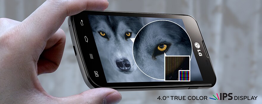 4.0" True Color IPS Display