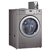LG 3.7 cu.ft Standard Capacity Frontload Washer, -15 degree side view, FH069FDFS, thumbnail 5