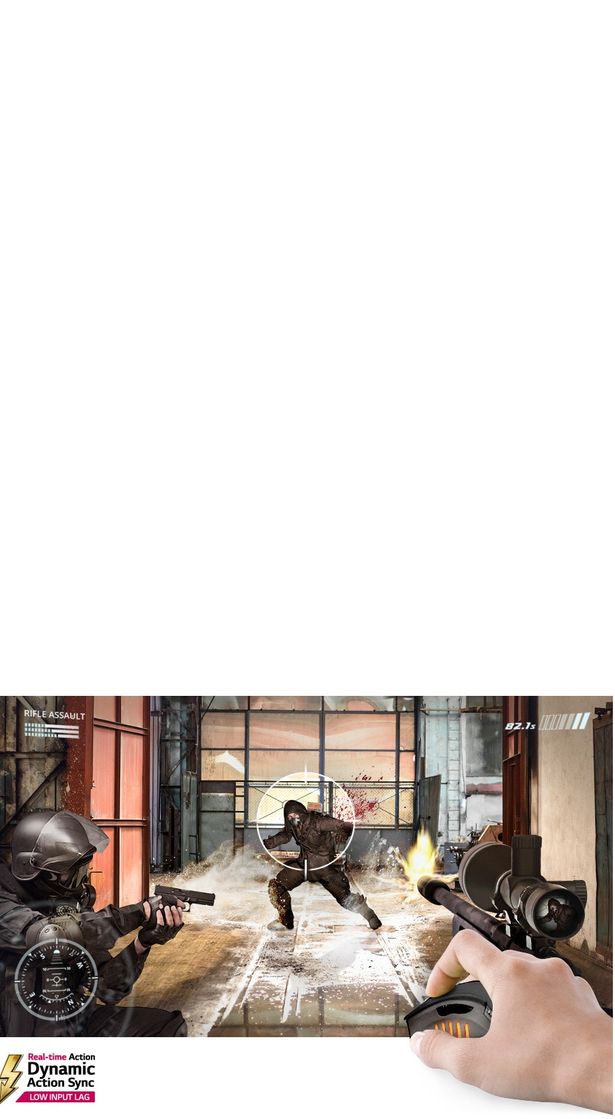 TOP CLASS INPUT LAG LEVEL WITH DYNAMIC ACTION SYNC2