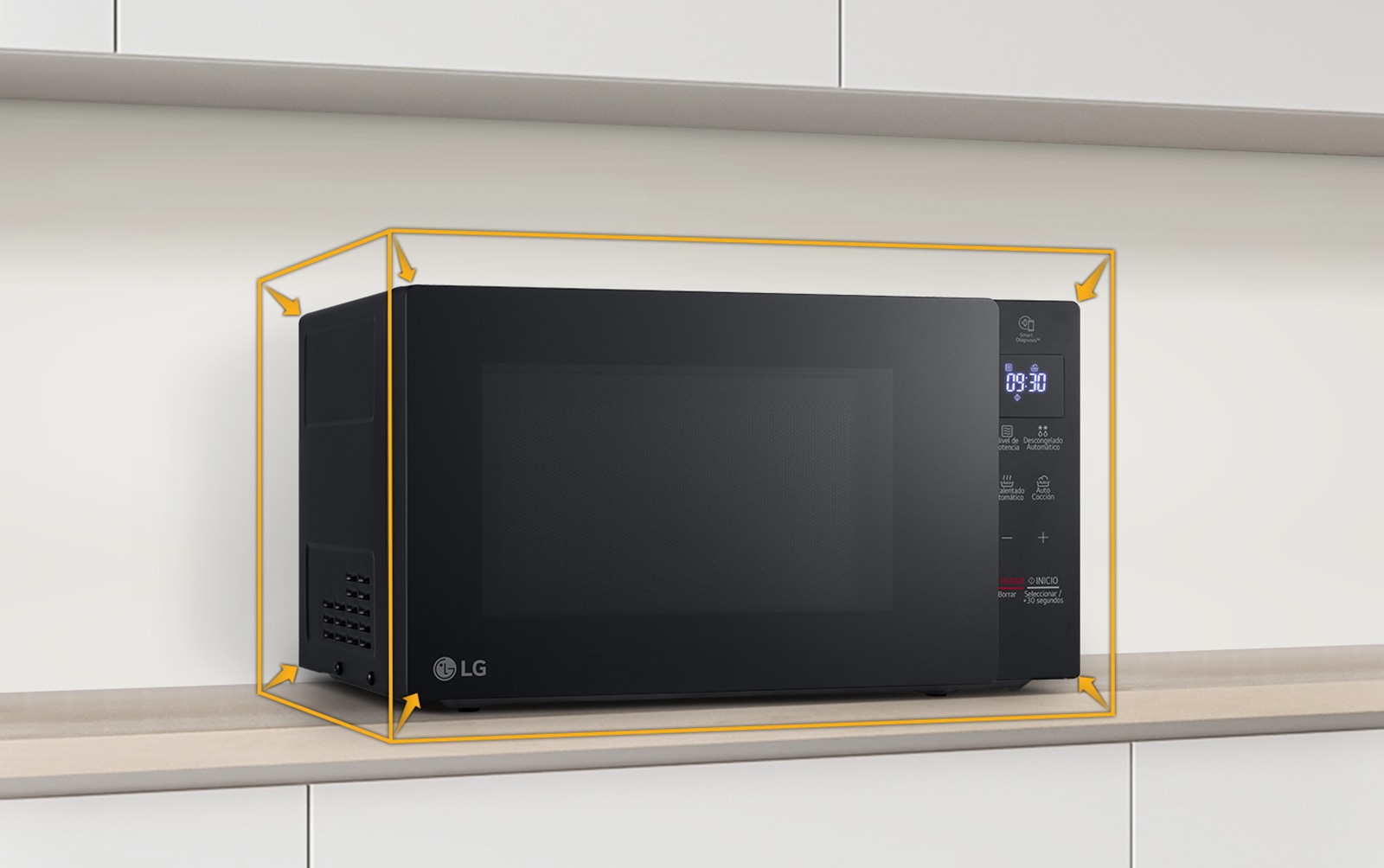 LG Microwave 20L 1050W (MS2032) for Effortless Cooking