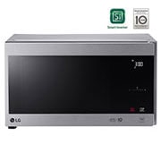 LG Microwave Oven, 42litres, Silver, Smart Inverter with 10year warranty, Grill, Smart Auto Cook, Full Glass Touch, Front-view, MS4295CIS, thumbnail 2
