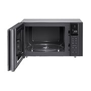 LG Microwave Oven, 42litres, Silver, Smart Inverter with 10year warranty, Grill, Smart Auto Cook, Full Glass Touch, Front-Open-view, MS4295CIS, thumbnail 2