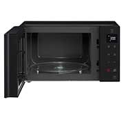 LG Microwave Oven, 25litres, Black, Smart Inverter with 10year warranty, Smart Auto Cook, Full Glass Touch/Dual Control, LED Lighting, Front-Open-view, MS2535GIS, thumbnail 2