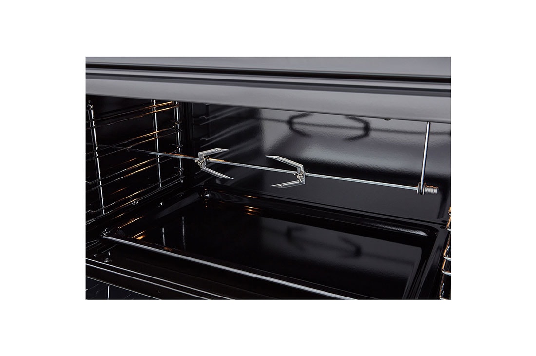 LG Gas Cooker, 5 Cook Zones, Removable Door Glass, FA415RMA, FA415RMA, thumbnail 9