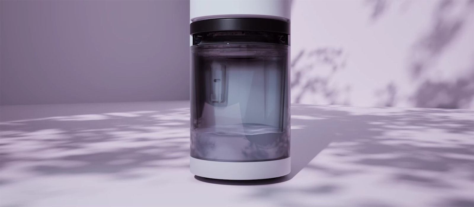 When water fills the bucket of an LG dehumidifier, the light blinks.