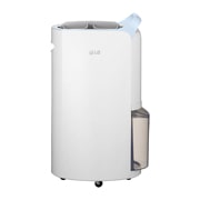 LG 30L Inverter Smart Dehumidifier with Ionizer, USP 1 (Dual Inverter Compressor™), MD16GQWE0, thumbnail 2