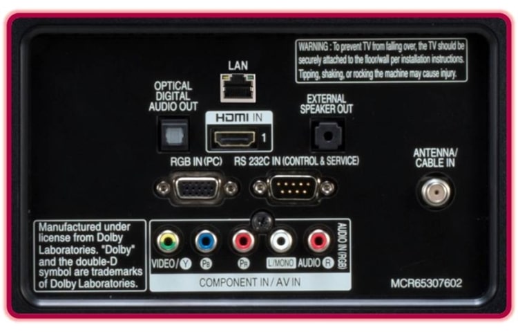 LG 42'' TV Tuner Built-In Digital Signage, 42LY540S, thumbnail 6
