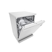 LG QuadWash™ Dishwasher, 14 Place Setting, EasyRack™ Plus, Inverter Direct Drive , A++ Energy Efficiency, SmartThinQ, DFB512FW, thumbnail 6