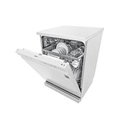 LG QuadWash™ Dishwasher, 14 Place Setting, EasyRack™ Plus, Inverter Direct Drive , A++ Energy Efficiency, SmartThinQ, DFB512FW, thumbnail 9
