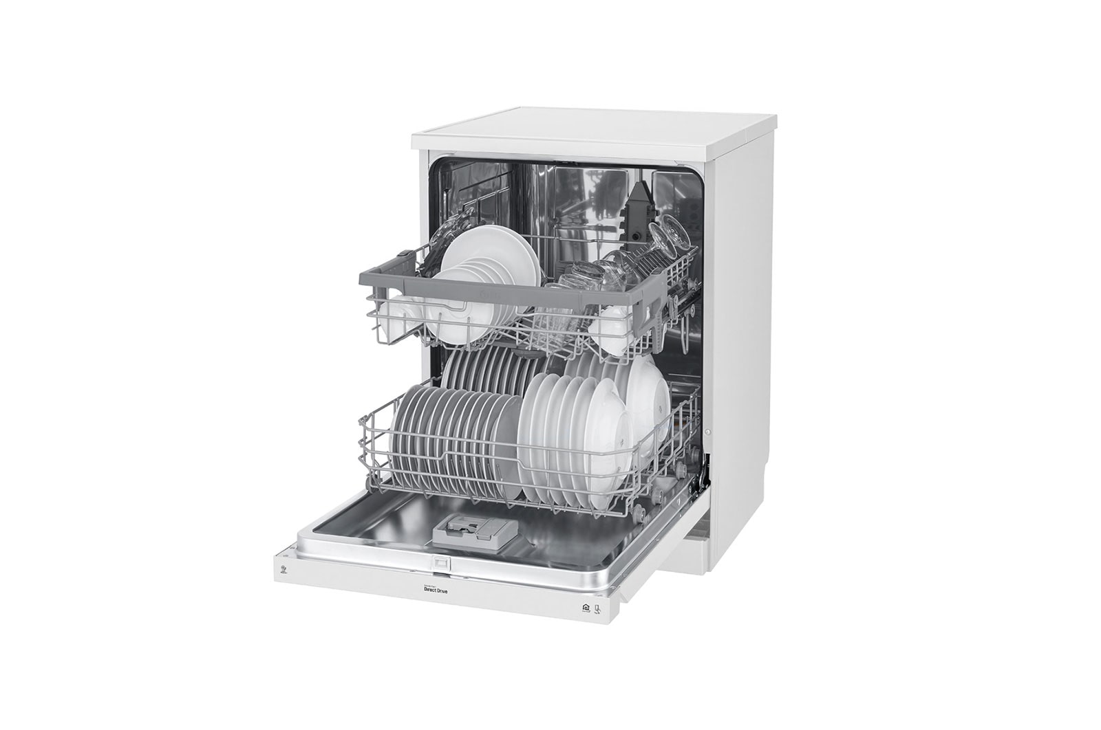 LG Dishwasher with 14 Place Setting LG DFB512FW LG Africa