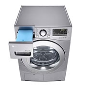 LG 8kg Silver Dryer with Sensor Dry, Lint Filters and Stainless Steel Drum, RC8066C1F, thumbnail 10