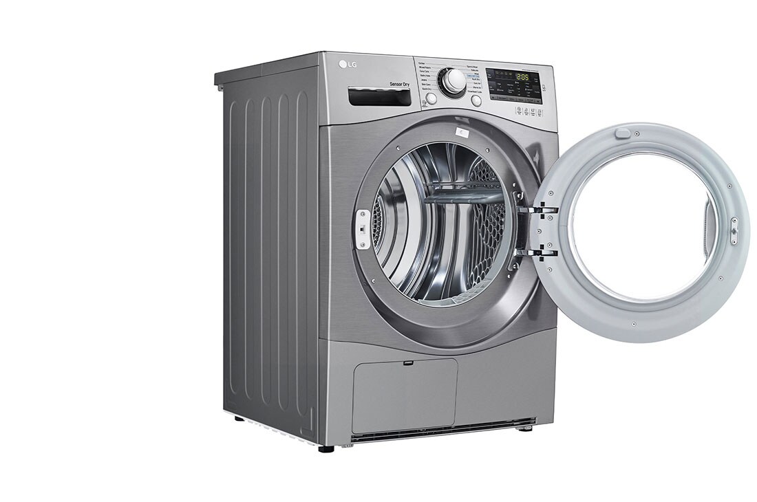 LG 8kg, Silver, Dryer, Rack Dry, Cold and Warm Air, Clean Filter