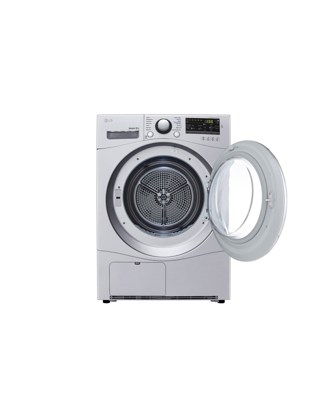 LG 8kg, Silver, Dryer, Rack Dry, Cold and Warm Air, Clean Filter