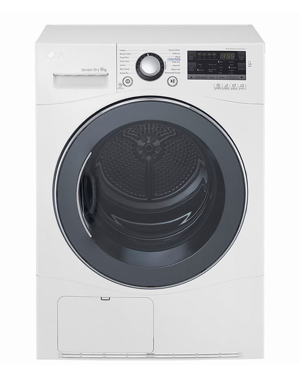 LG 9KG Front Load Dryer, White RC9066A3F LG Africa