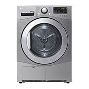 LG Dryer, Condensing Type, 9 Kg, Sensor Dry, Smart Diagnosis™, Front, RC9066G2F, thumbnail 1