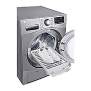 LG Dryer, Condensing Type, 9 Kg, Sensor Dry, Smart Diagnosis™, RackDry Shoes, RC9066G2F, thumbnail 9