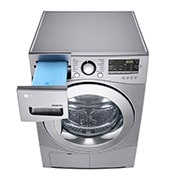 LG Dryer, Condensing Type, 9 Kg, Sensor Dry, Smart Diagnosis™, Top Perspective Drawer Open, RC9066G2F, thumbnail 10
