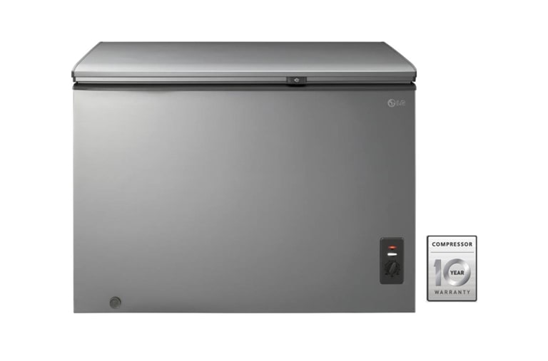 LG 250L, Chest Freezer, LED Lighting, Blast freezing, Wire Basket, Door Lock, Pocket Handle, GR-K25DSLBC, thumbnail 4