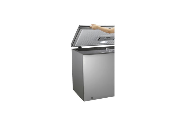 LG 350L, Chest Freezer, LED Lighting, Blast freezing, Wire Basket, Door Lock, Pocket Handle, GR-K35DSLBC, thumbnail 3